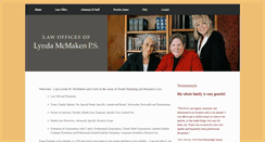 Desktop Screenshot of lyndahmcmaken.com